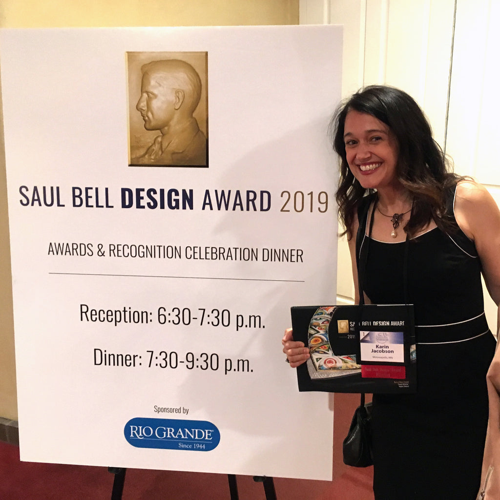 A Fun Trip to Albuquerque ... Where I Won the Saul Bell Award!