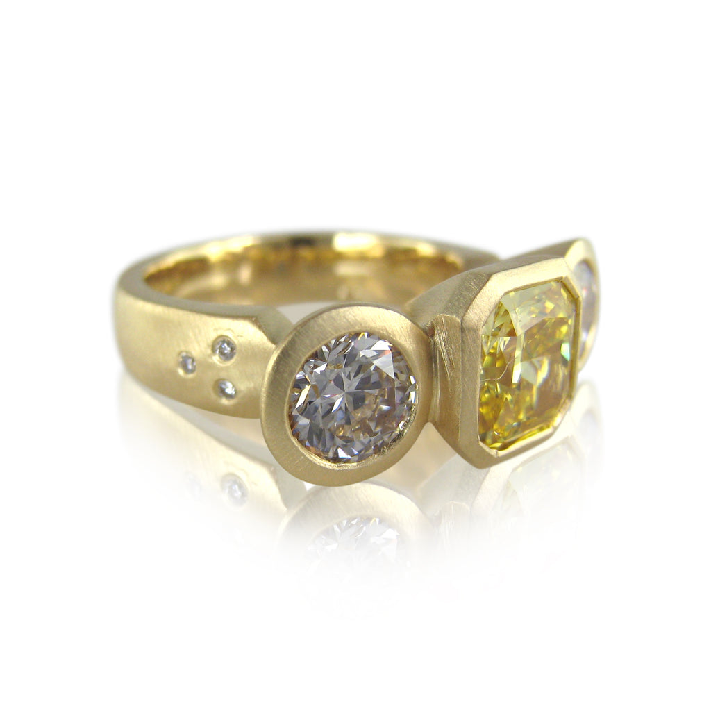 How I Work: Making a Custom Diamond Wedding Ring!