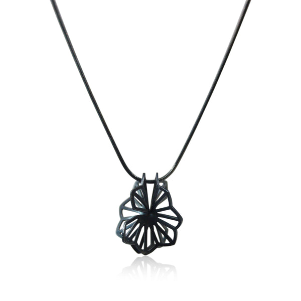 double hyacinth long necklace