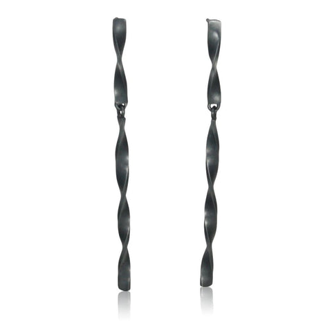 hinged twist earrings
