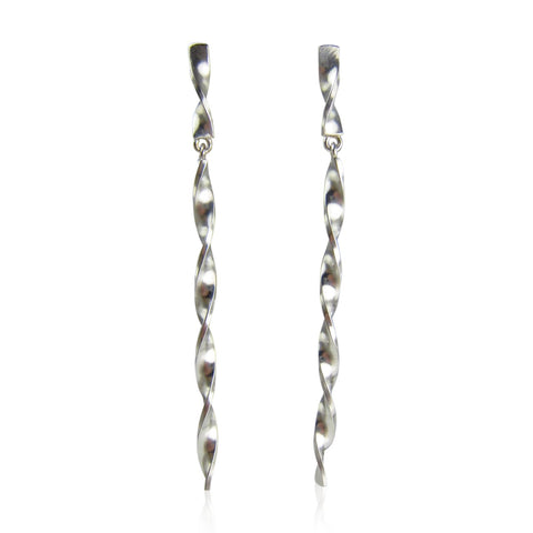 hinged twist earrings