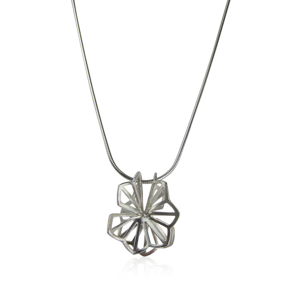 double hyacinth long necklace