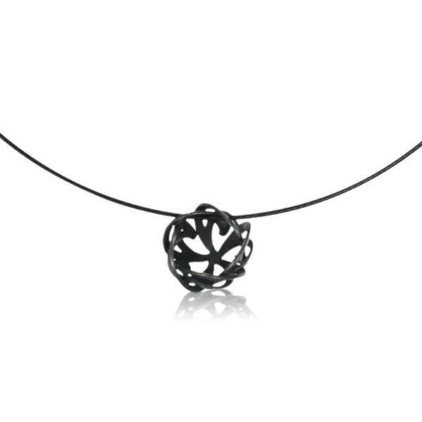 peony bud necklace