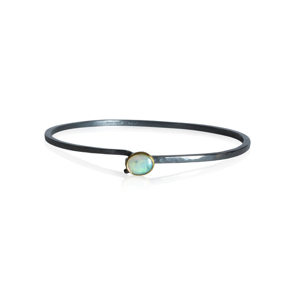 hook bracelet with australian opal