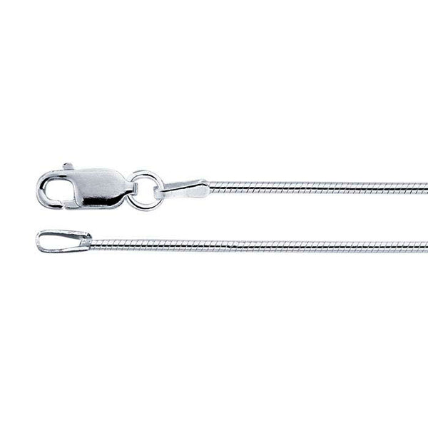 sterling silver snake chain