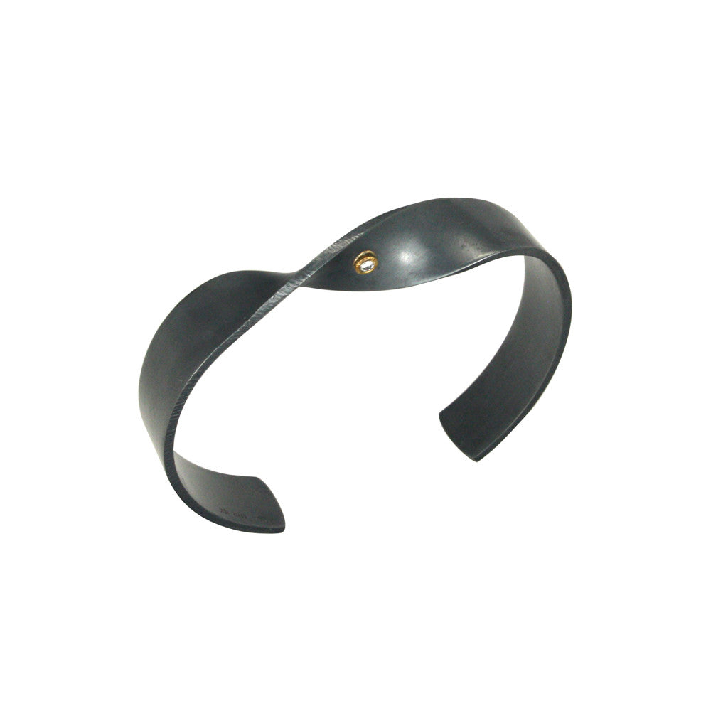 torus double diamond bracelet