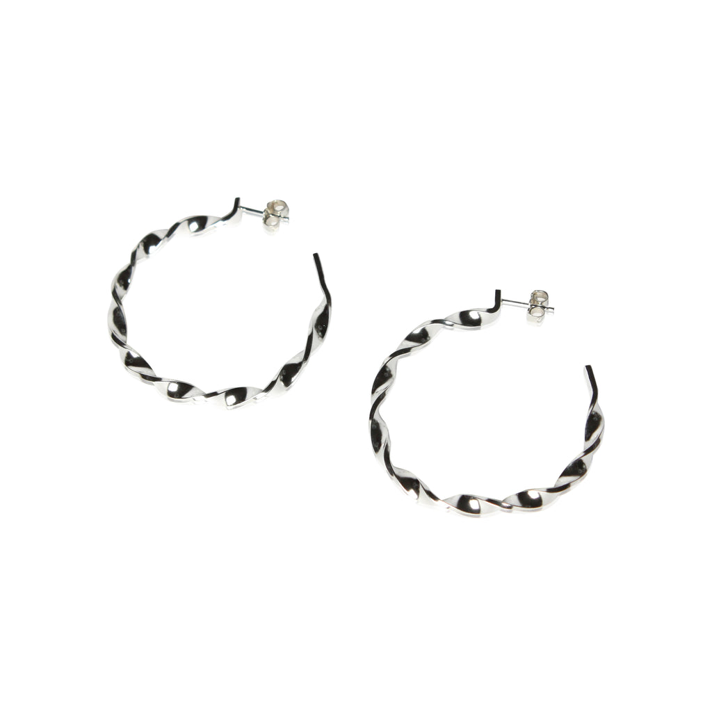 twist hoop earrings – Karin Jacobson